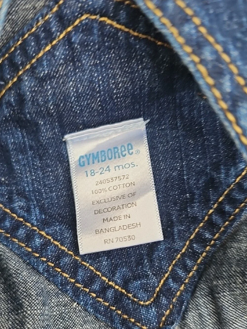 Gymboree classic blue